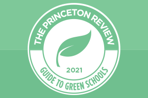 Princeton Review 2021 Green Honor Roll Seal
