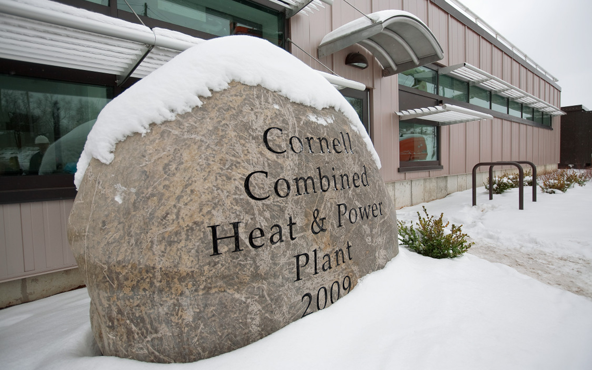 Combined Heat & Power Plant entrance