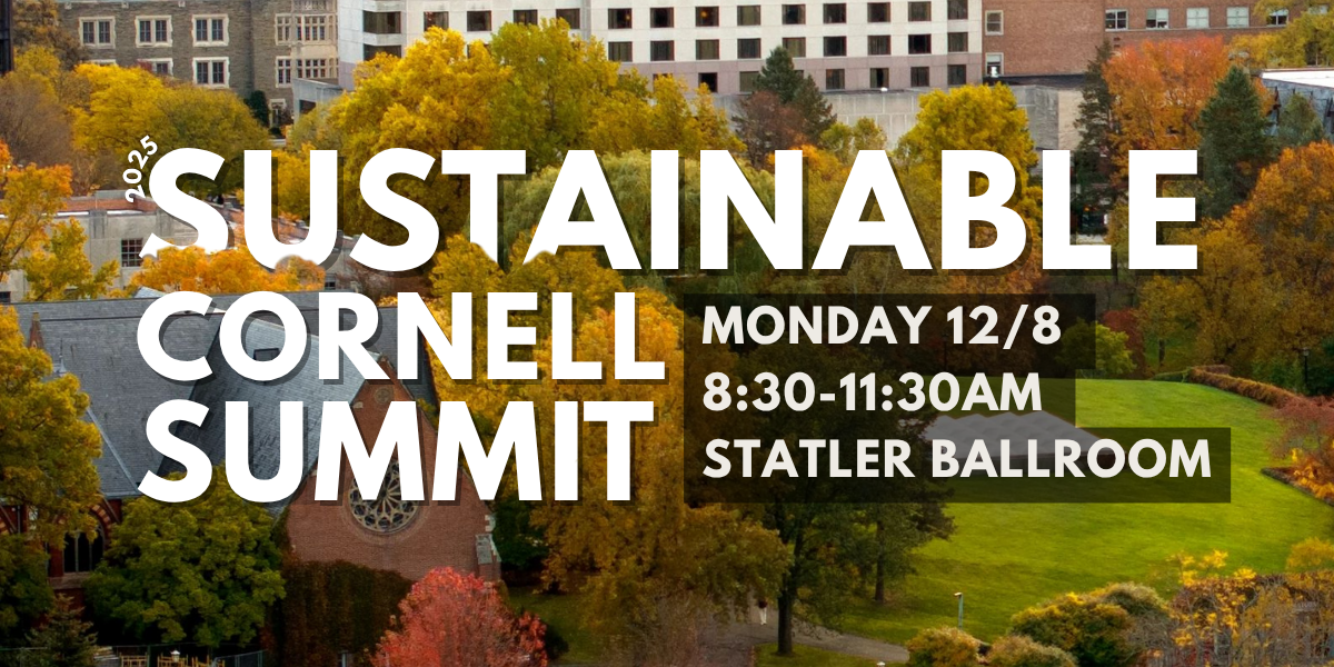 Sustainable Cornell Summit