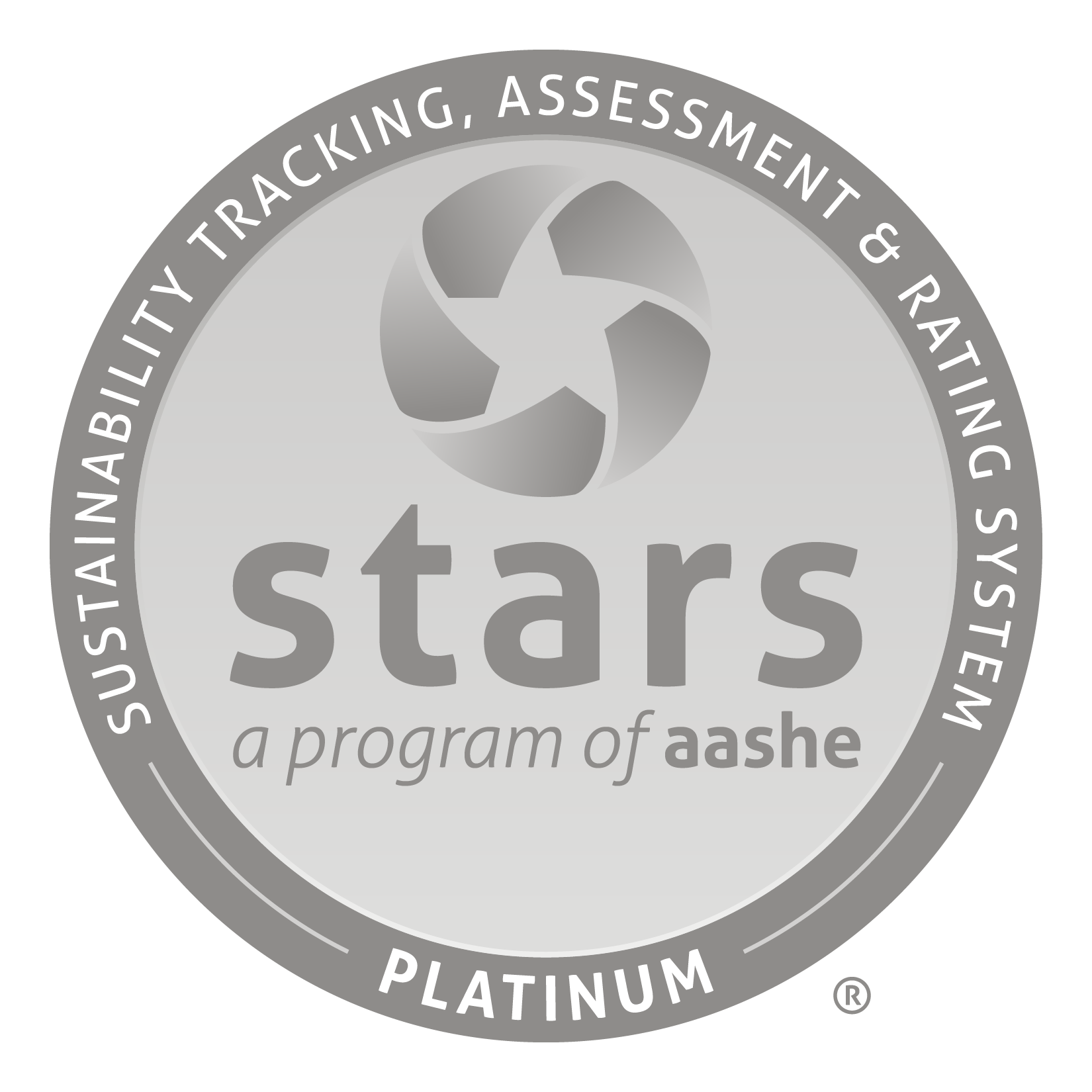 Platinum logo seal