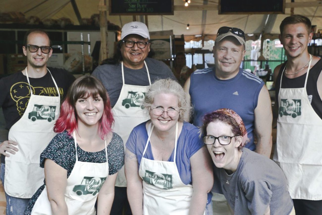 Volunteers for Ithaca Dish Truck