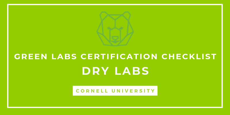 Dry Lab Checklist