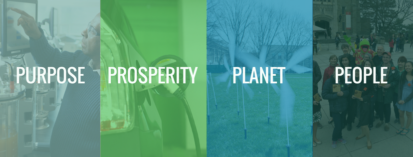 People, prosperity, planet, purpose