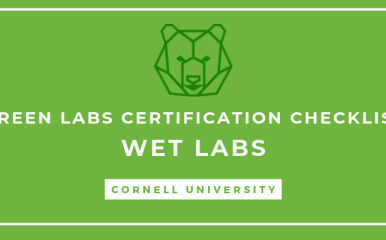Green lab certification