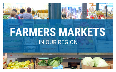 Farmers Markets in our Region