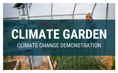 Climate change demonstration garden