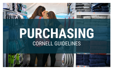 Purchasing guidelines