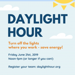 Daylight hour poster