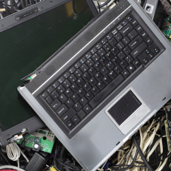Old lap top -electronic waste