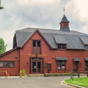 Exterior of Cornell Big Red Barn