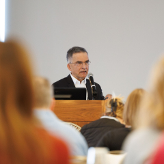 2025 Sustainable Cornell Summit Rana Mukerji, Founder & President of Loudon Energy Analytics